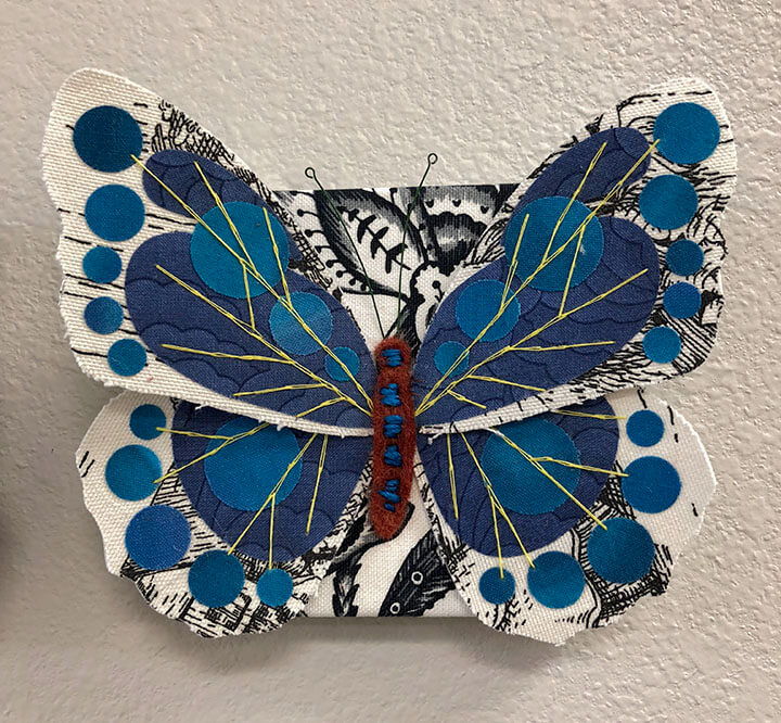 My blue butterfly